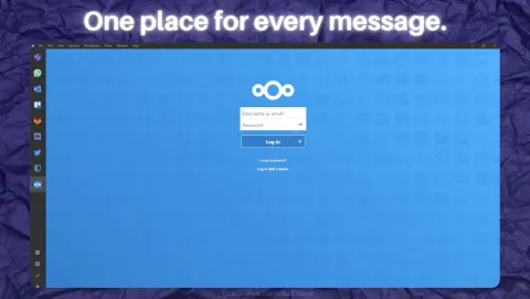 Ferdium Screenshot - One place for every message.