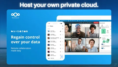 Nextcloud Screenshot - Host your own private cloud.