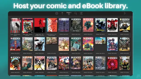 Ubooquity Screenshot - Host your comic and eBook library.