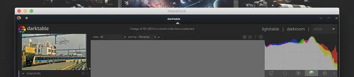 darktable App Store Banner 2