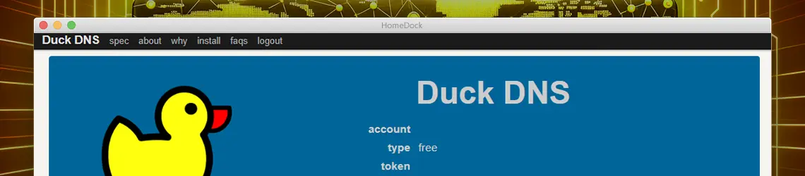 Duck DNS App Store Banner 2