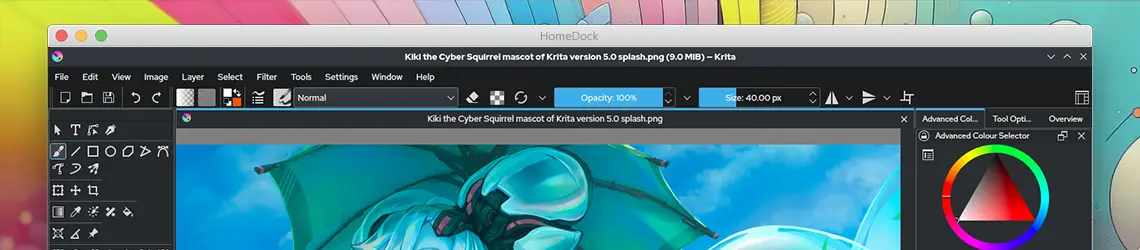 Krita App Store Banner 2