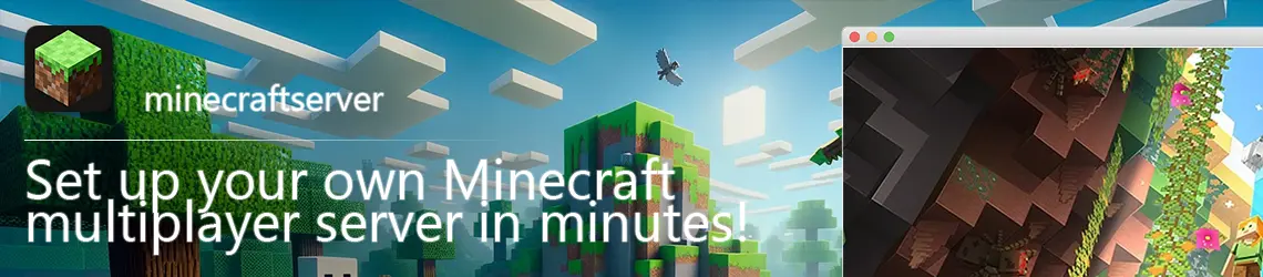 Minecraft Server App Store Banner 1