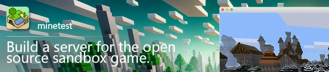 Minetest App Store Banner 1