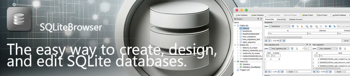 DB Browser for SQLite App Store Banner 1